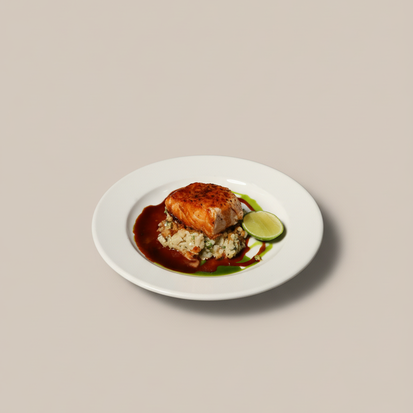 salmon steak